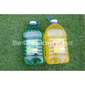 изображение мыла жидкого номинальный объем 5 литров anydaygloss две банки лежащие на траве передней частью